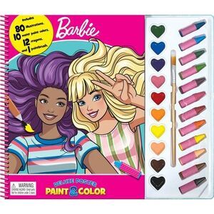Barbie Deluxe Poster Paint & Color -- Phidal Publishing